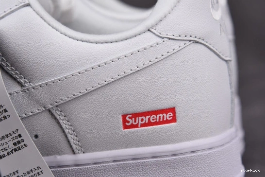 CU9225-100 Nike Supreme Force 1 Air White Low 1102